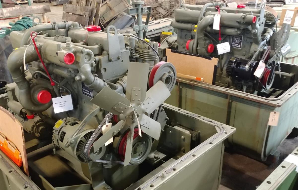 Military Rebuilt Engine